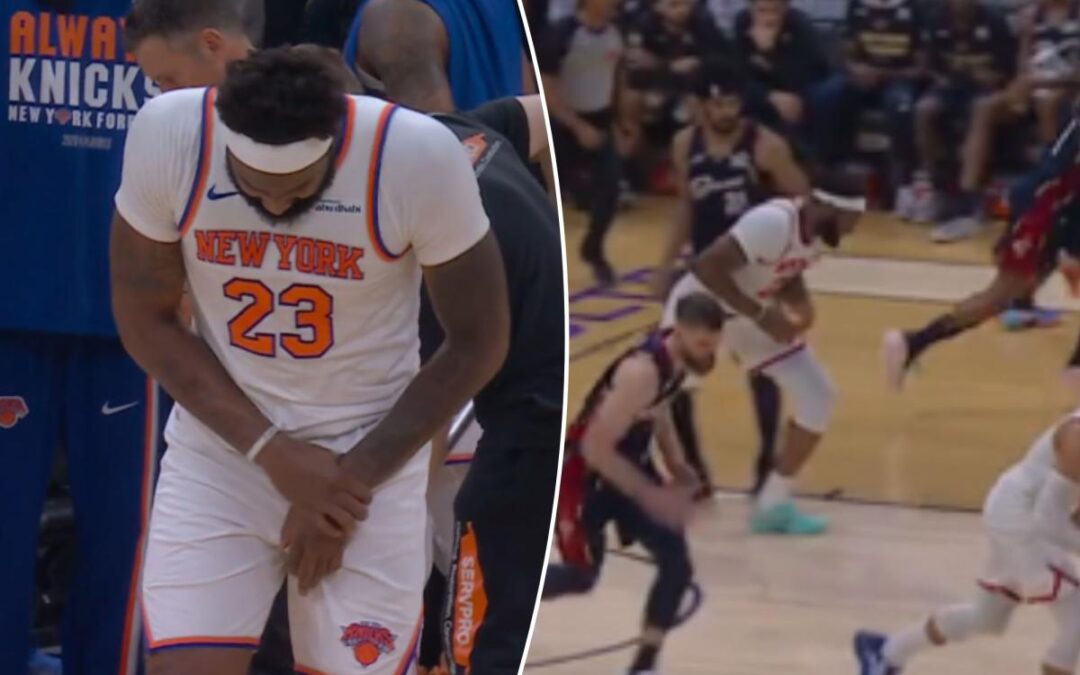 The two Knicks moments Mitchell Robinson’s potentially NBA Finals-altering injury may have happened
