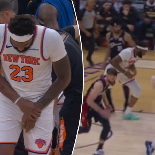 The two Knicks moments Mitchell Robinson’s potentially NBA Finals-altering injury may have happened