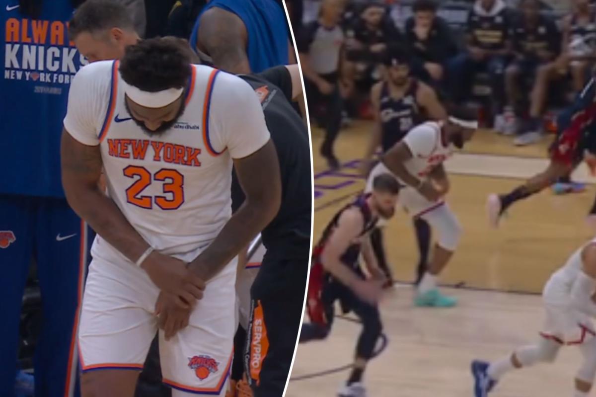 The two Knicks moments Mitchell Robinson’s potentially NBA Finals-altering injury may have happened