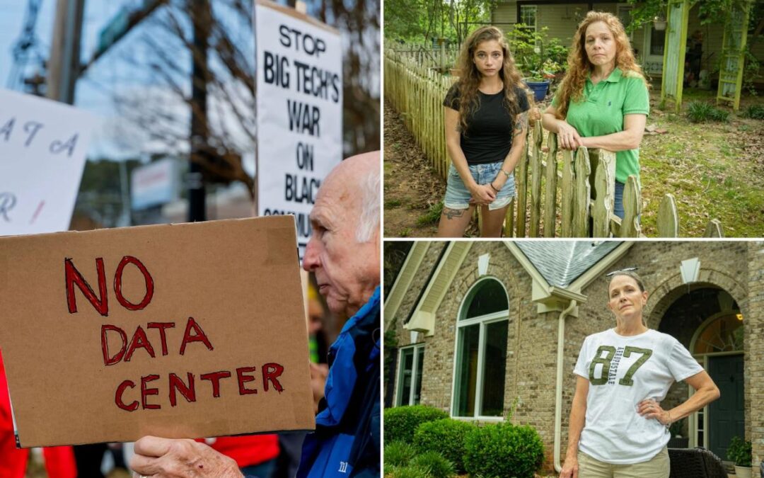 Residents stand to lose everything as more than 30 homes seized by private company to build Georgia data centers — needed to power AI