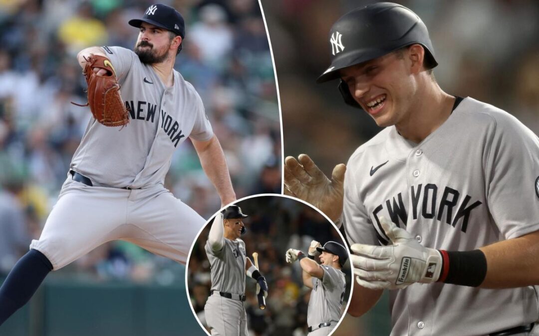 Yankees’ offense keep things rolling against A’s for fifth straight victory