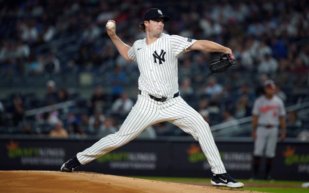 Gerrit Cole to make season debut for Yankees tonight—How to watch Rays vs. Yankees for free