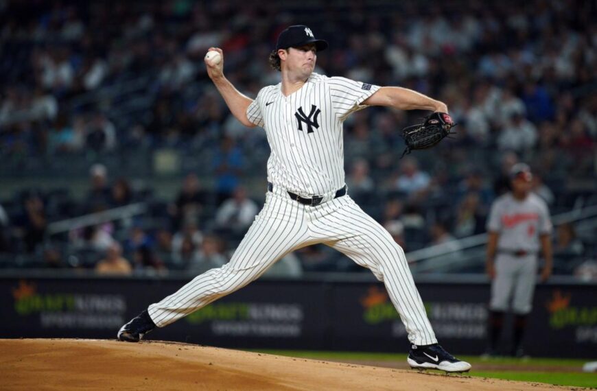 Gerrit Cole to make season debut for Yankees tonight—How to watch Rays vs. Yankees for free