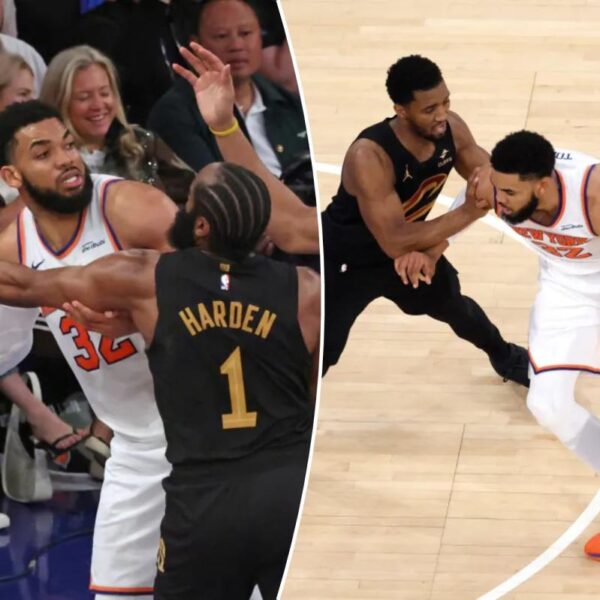 Knicks’ Karl-Anthony Towns point center plan hits Game 1 roadblock