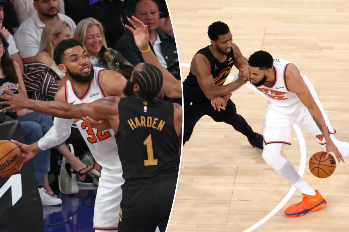 Knicks’ Karl-Anthony Towns point center plan hits Game 1 roadblock