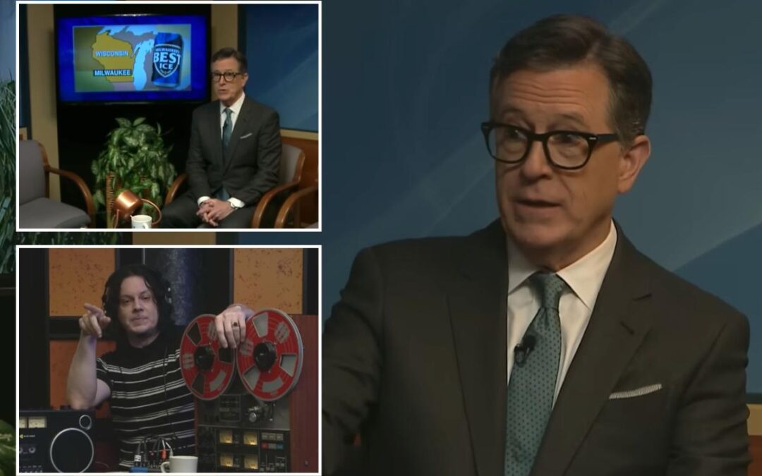 Stephen Colbert hosts Michigan public access broadcast with rocker Jack White — night after final ‘Late Show’ episode