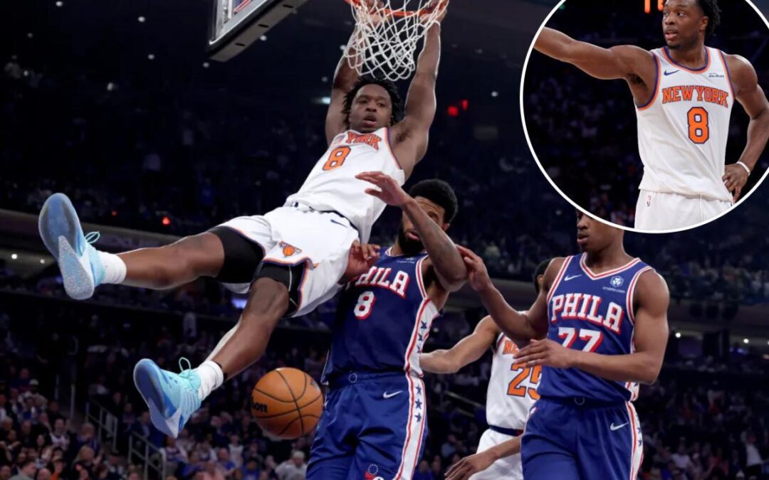 Knicks have never seen OG Anunoby quite like this