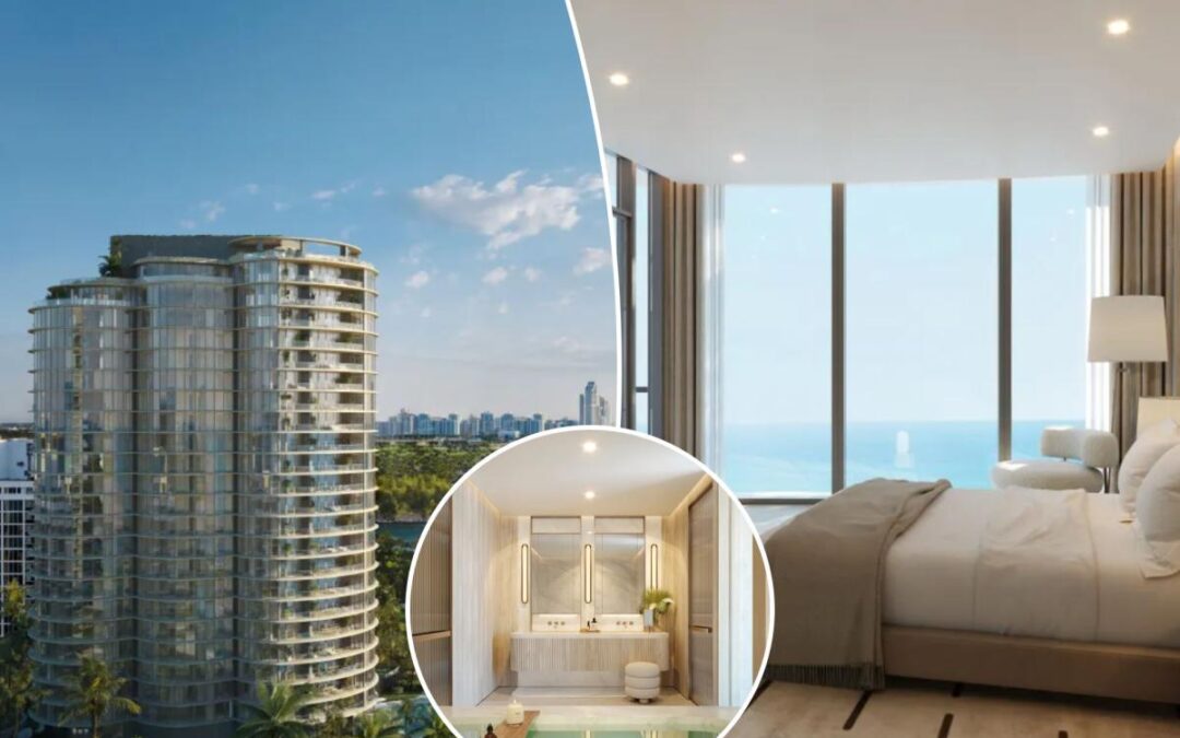 Splashy Miami penthouse lands contract for $68.3M