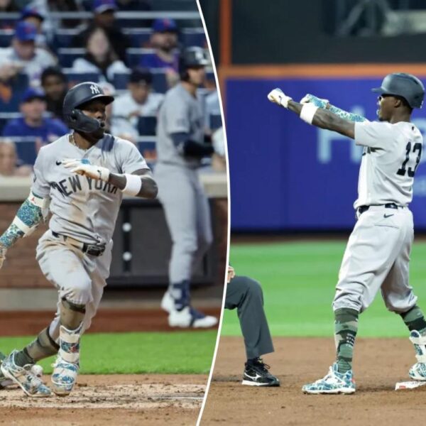 Jazz Chisholm Jr. breaks through in big night for Yankees — with another change of pants