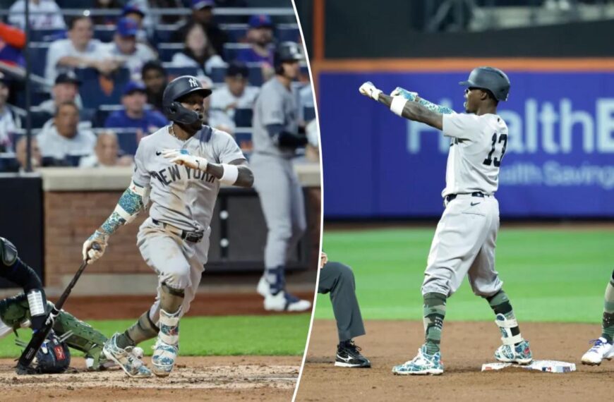 Jazz Chisholm Jr. breaks through in big night for Yankees — with another change of pants