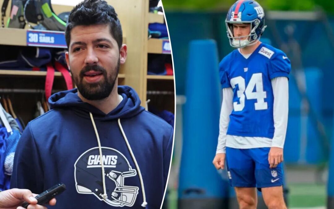 Undrafted rookie Dominic Zvada opens Giants kicking competition