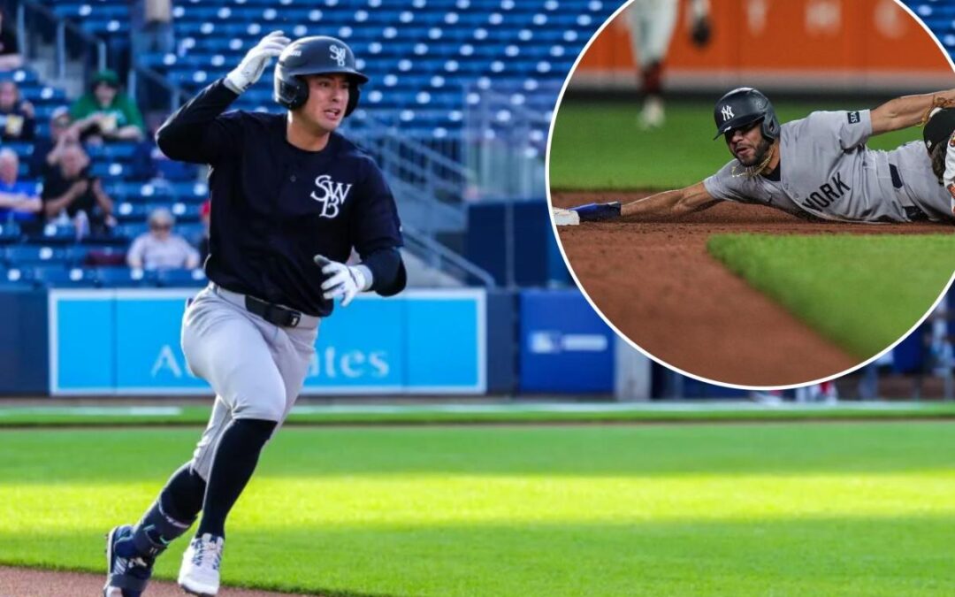Yankees recall Anthony Volpe with Jose Caballero likely headed to IL