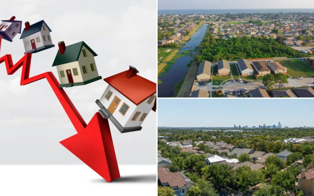 House prices will plummet in 300 US housing markets, study finds