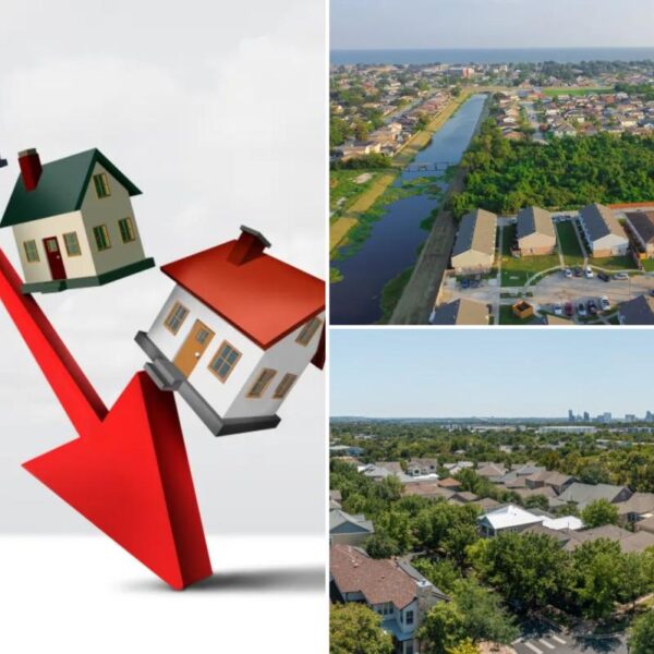 House prices will plummet in 300 US housing markets, study finds
