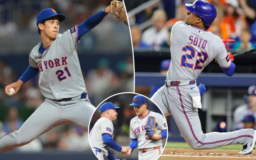 Mets’ quiet bats spoil patchwork pitching strategy in loss to Marlins