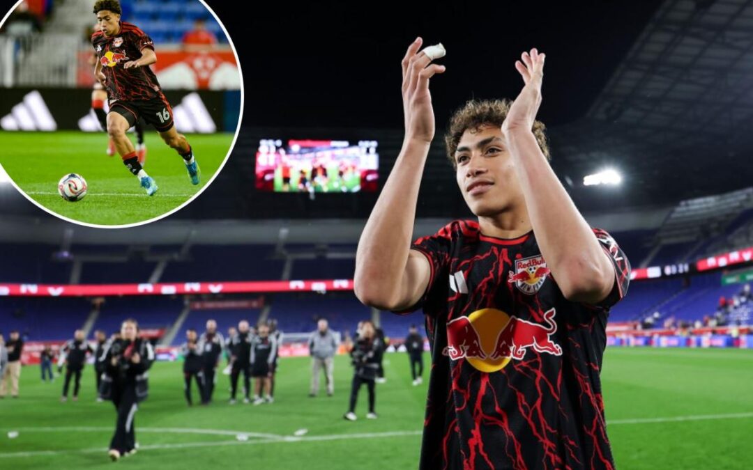 Young Red Bull New York star Julian Hall makes MLS history with hat trick