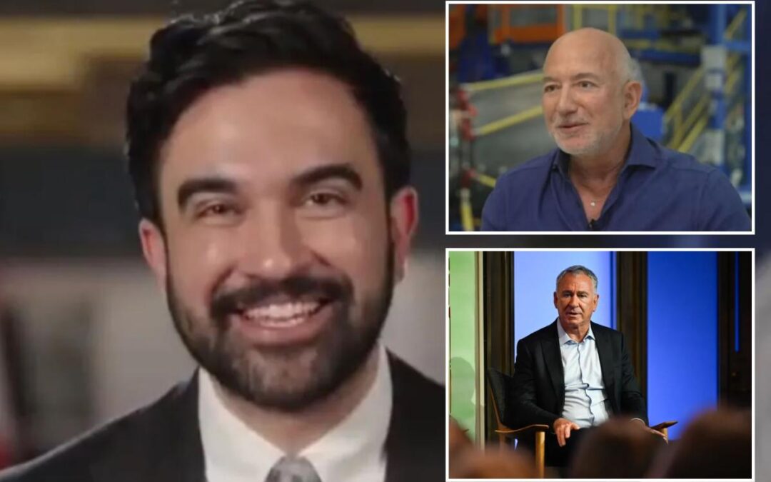 Mamdani admits Ken Griffin ghosted him after viral video — but doubles down on billionaires like Jeff Bezos paying ‘fair share’ of taxes