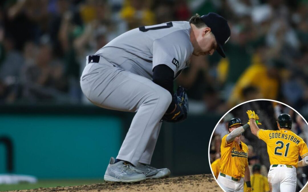 Ryan Weathers, Yankees sunk by home runs in loss to A’s as winning streak ends