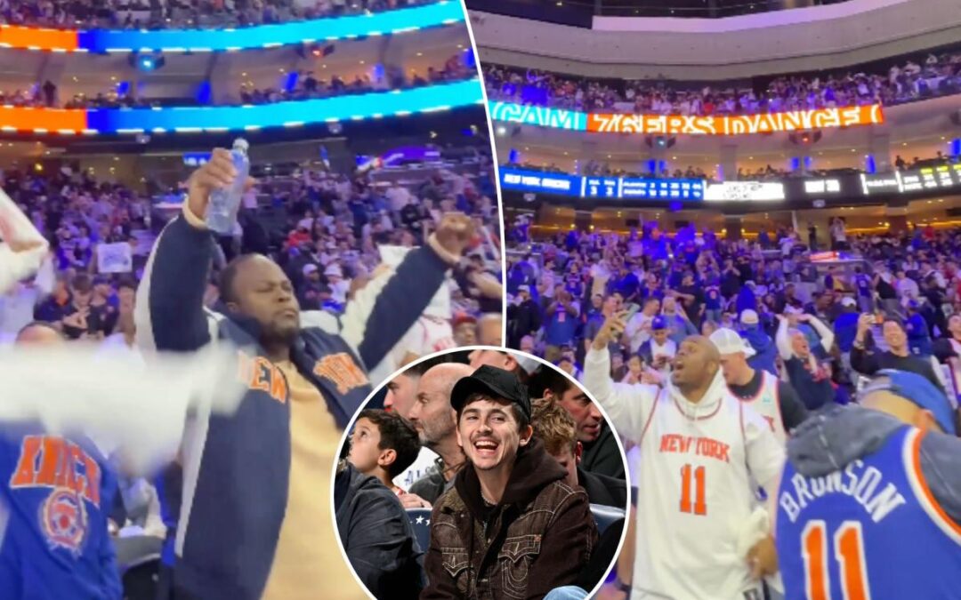 Knicks fans take over Philadelphia during statement Game 3 victory