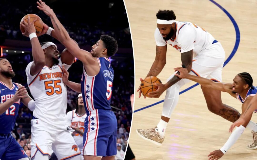 There is one Knicks concern emerging from Game 1 rout of 76ers