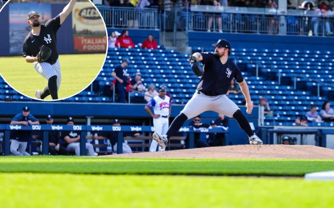 Carlos Rodon about to put all his rehab work to test in Yankees debut