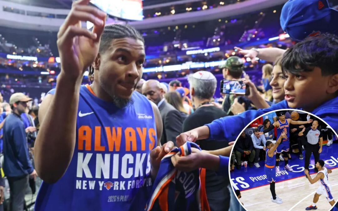 Miles McBride bucks slump with sizzling shooting to set tone for Knicks in place of injured star