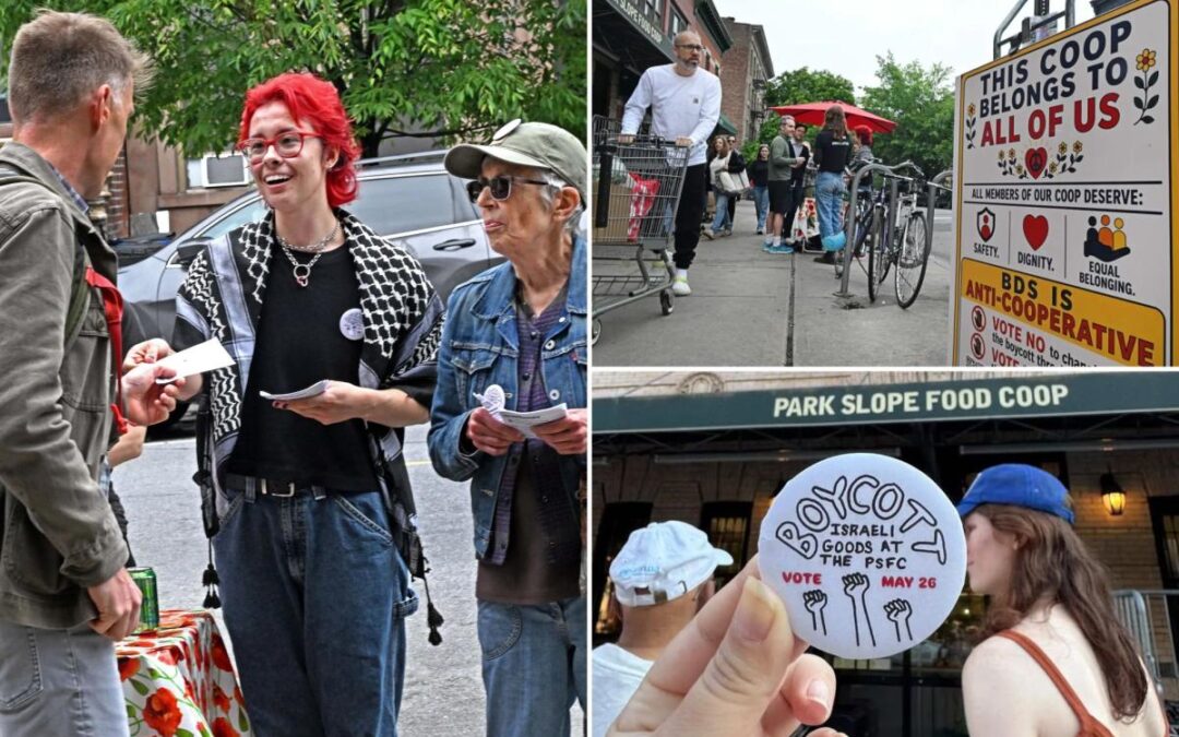 Park Slope Food Coop passes controversial Israel boycott in divisive, chaotic meet attended by over 7K members