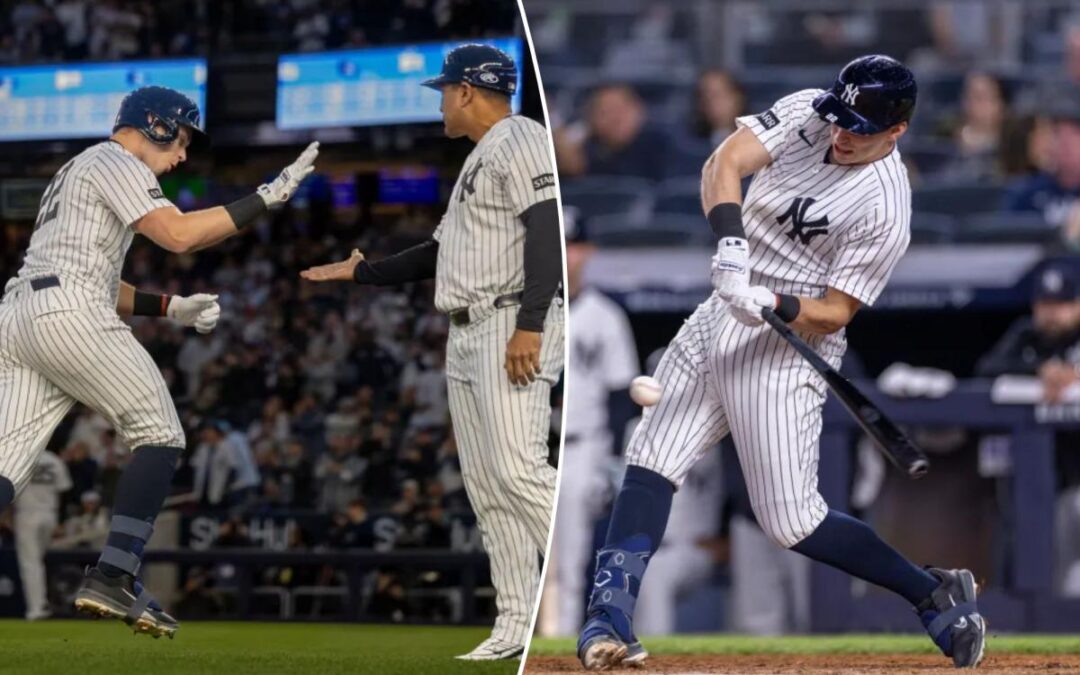 ‘Wrecking ball’ Ben Rice makes his case against lefties with big day at plate for Yankees