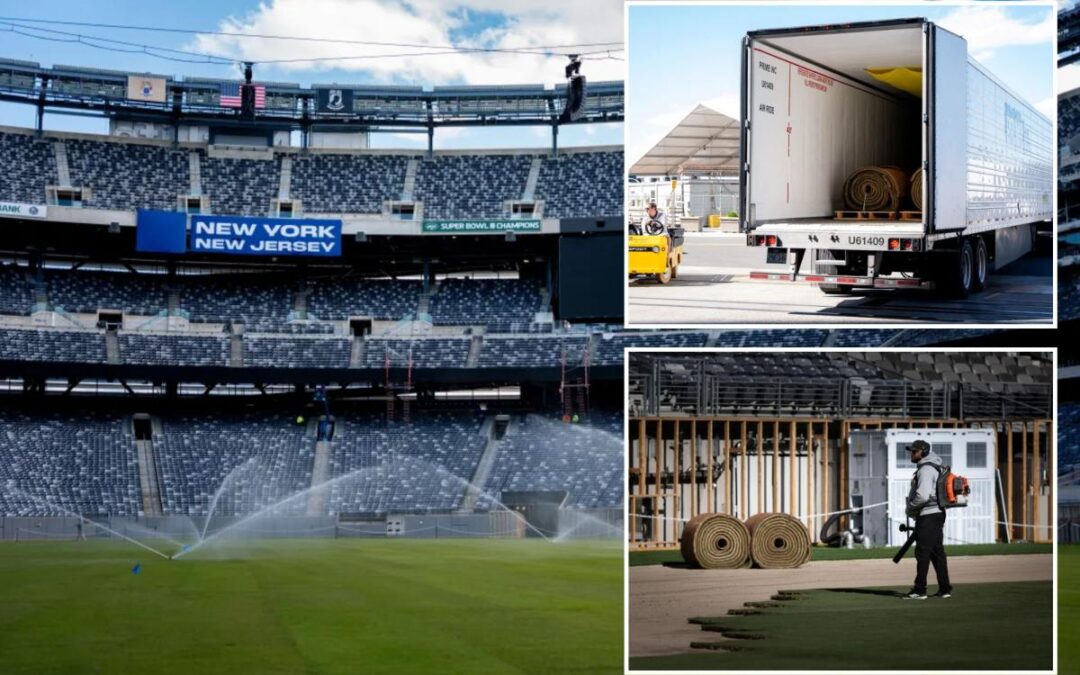 MetLife Stadium gets key field facelift ahead of 2026 World Cup
