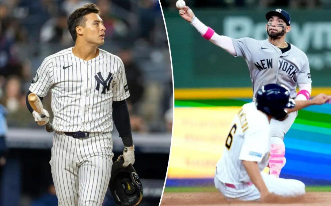 Anthony Volpe out of the lineup as Jose Caballero makes injury return in telling Yankees sign