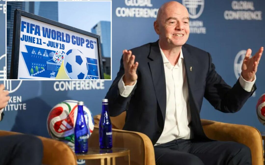 FIFA president Gianni Infantino appears to blame US resale market for sky-high World Cup prices