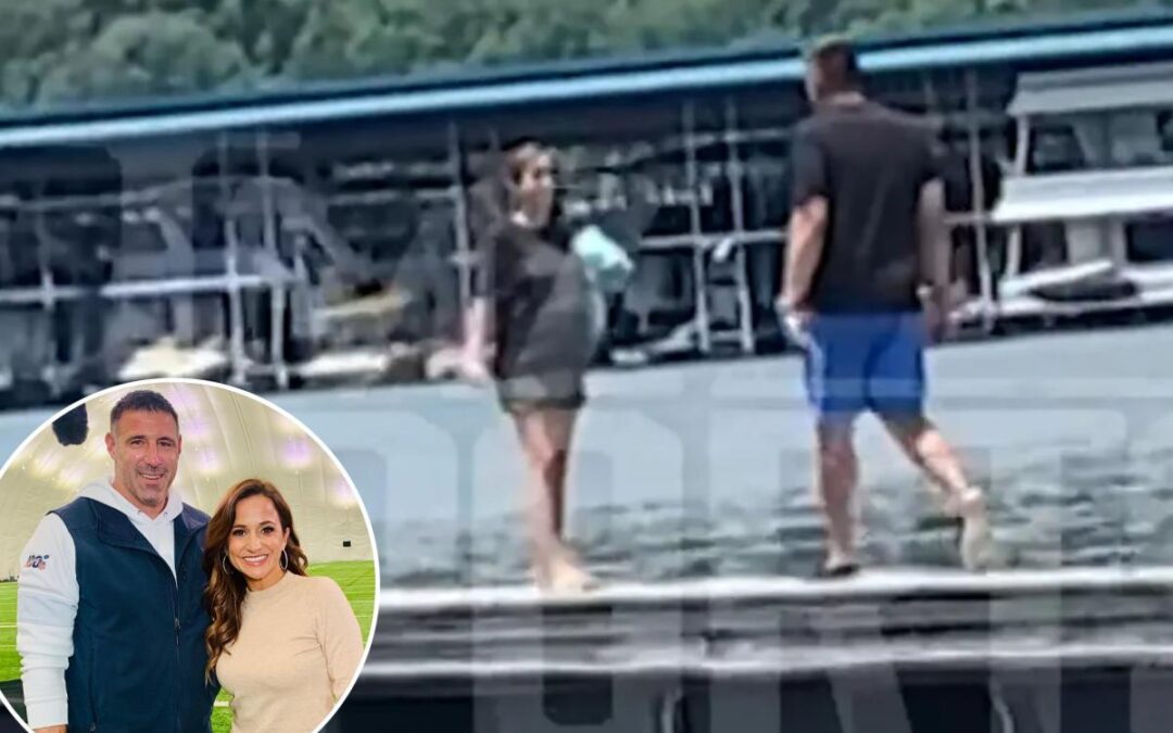 Dianna Russini-Mike Vrabel boat trip video emerges with NFL insider visibly pregnant