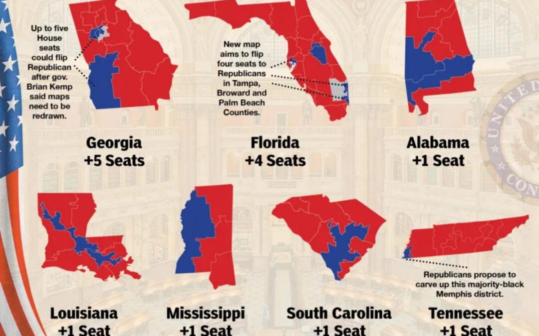 As furious redistricting battles continue, we reveal Republican plan to add 14 seats following last week’s Supreme Court ruling