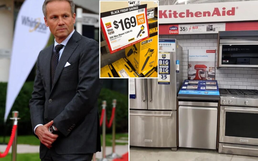 Whirlpool shares drop 20% as appliance giant warns consumer sentiment at ‘recession level lows’ on Iran war