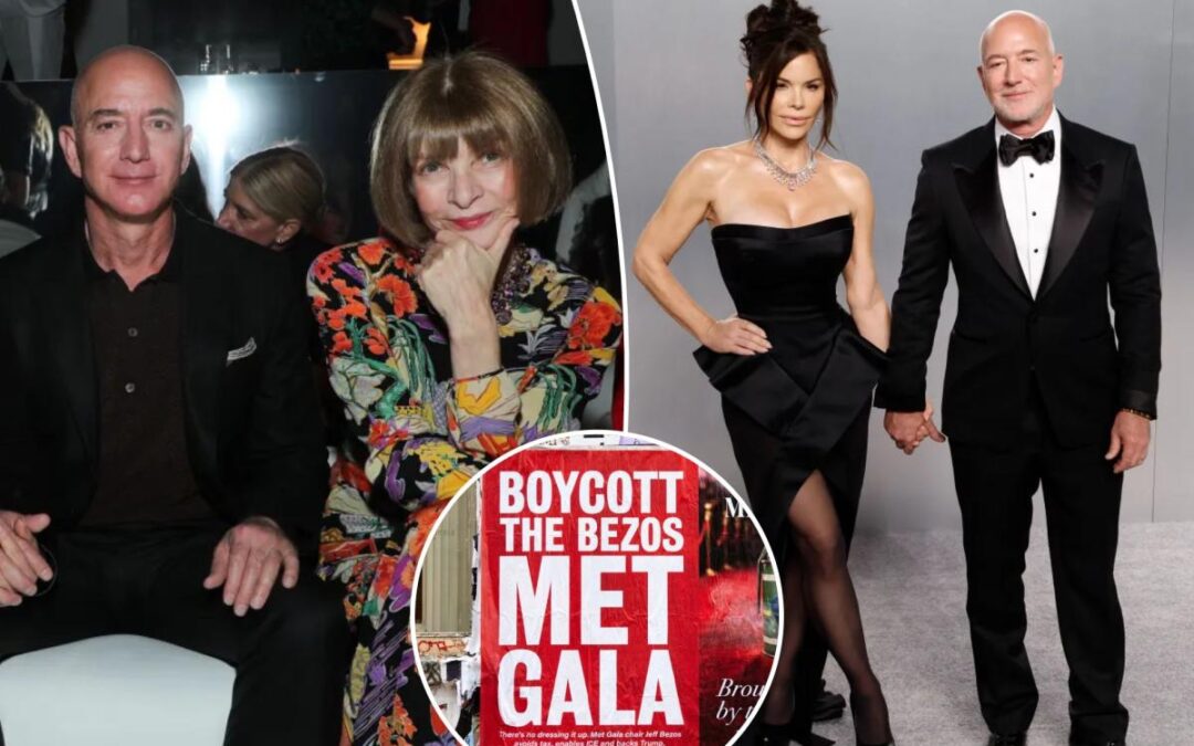 Jeff Bezos and Lauren Sánchez dropped $10M to co-host the Met Gala — and earn the big ‘Anna Wintour OK’: sources