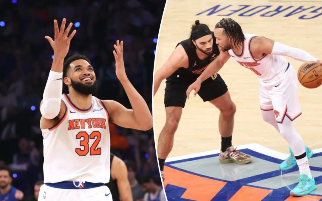 Knicks mount furious rally to beat Cavaliers in thrilling OT Game 1 win