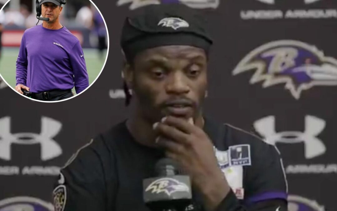 Lamar Jackson was ‘shocked’ by Ravens’ seismic John Harbaugh firing