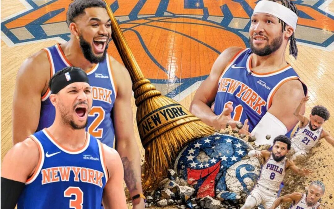 Knicks have shot to repeat feat 37 years in making — sweeping rival 76ers