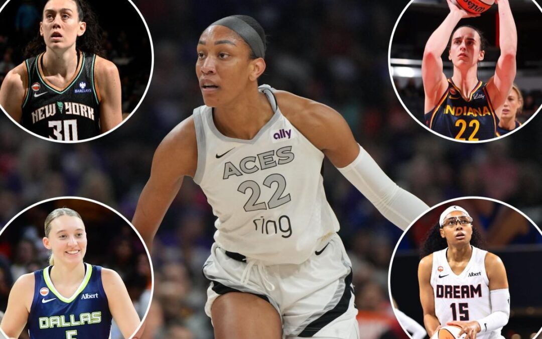 WNBA MVP odds, prediction: Favorite A’ja Wilson has competition from Caitlin Clark