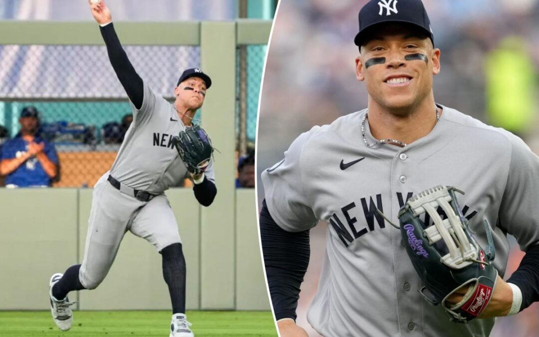 Aaron Judge throws out runner at plate in tone-setting Yankees reminder