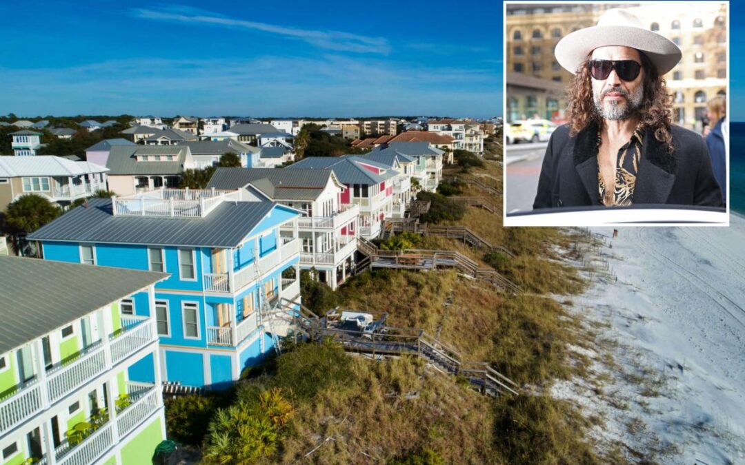 Russell Brand finds the fresh start Hollywood couldn’t give him in Florida’s ‘Hamptons of the South’