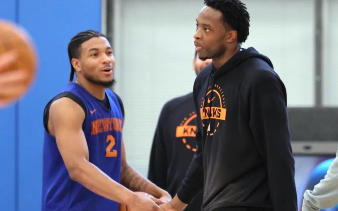OG Anunoby takes key step for Knicks in hamstring injury recovery