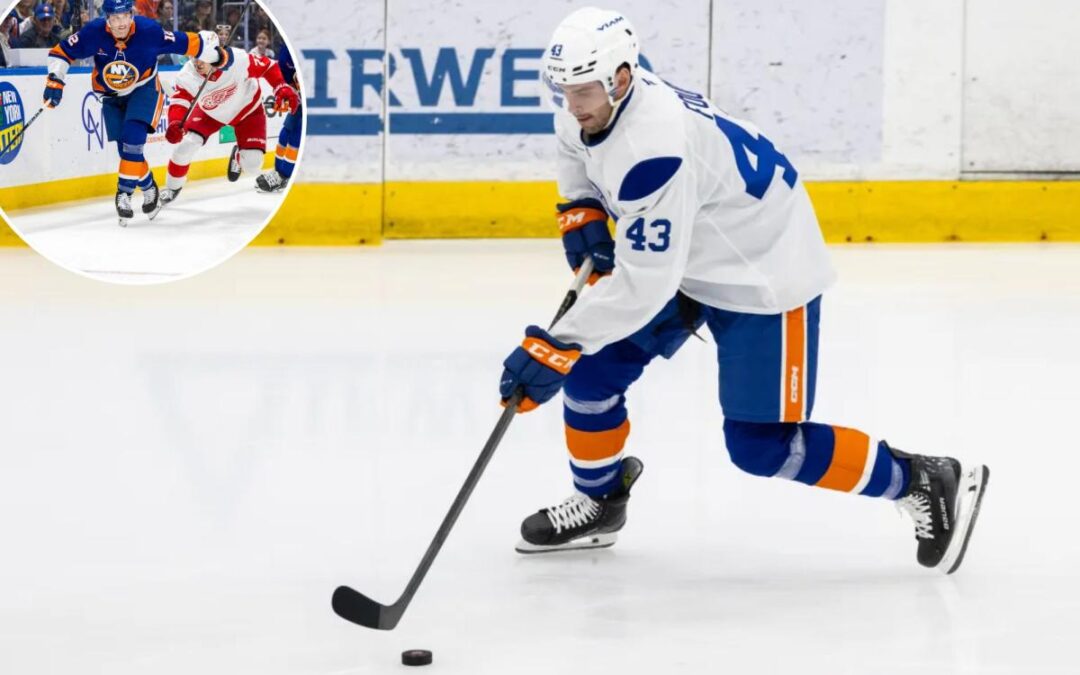Islanders sign speedster Liam Foudy to two-way contract extension