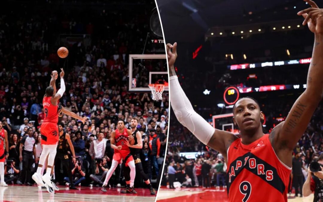 RJ Barrett hits ridiculous game-winning shot to send Raptors to Game 7