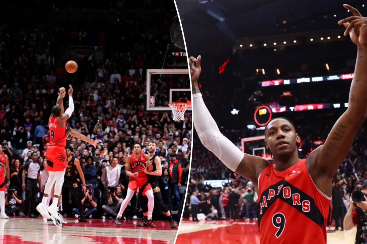 RJ Barrett hits ridiculous game-winning shot to send Raptors to Game 7
