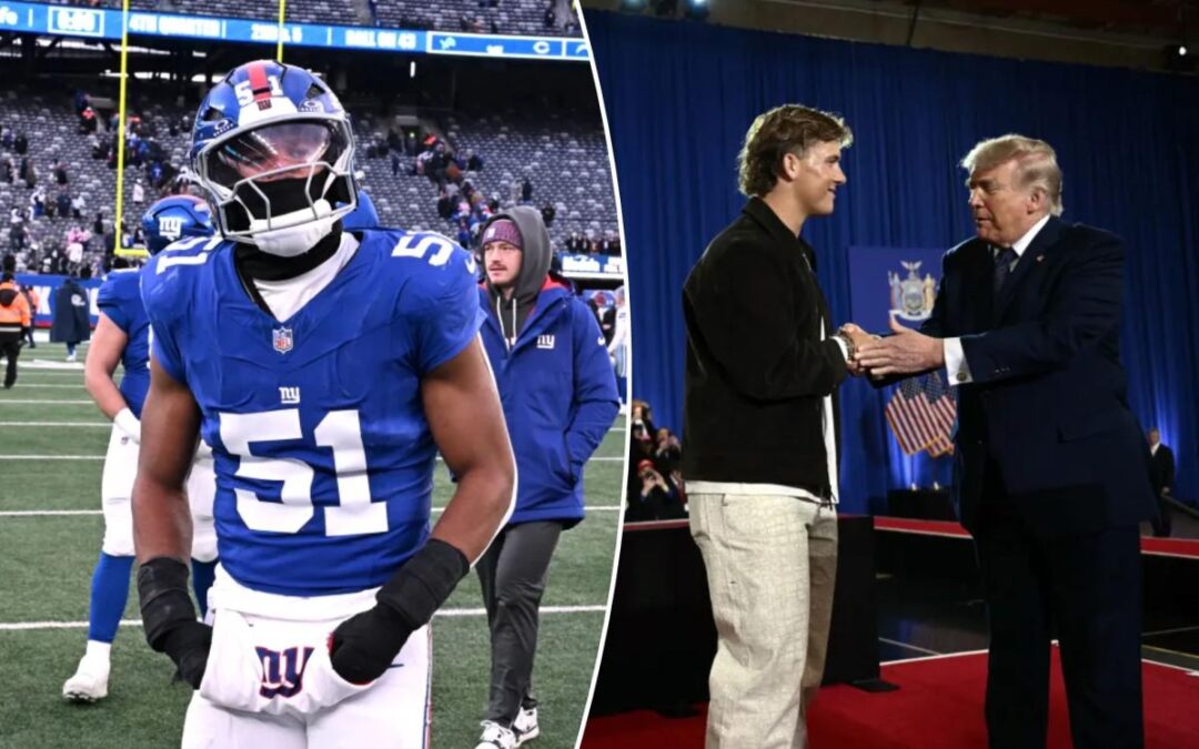 Abdul Carter, Jaxson Dart ‘spoke as men’ after Trump rally sparks Giants drama