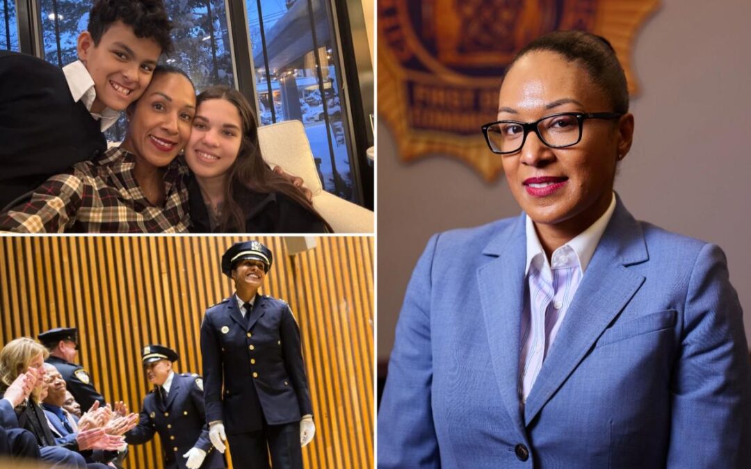 NYPD’s second-in-command Tania Kinsella offers inspirational Mother’s Day message as she juggles intense job with parenting