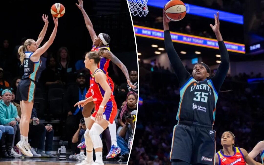 Liberty sink Mercury thanks to crazy 23-point run run to snap three-game skid