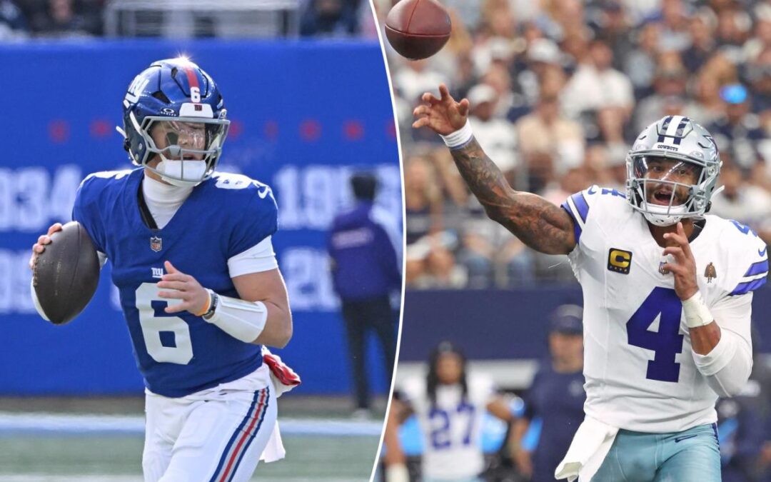 Giants vs. Cowboys Week 1 odds: John Harbaugh, Jaxson Dart getting ton of early respect