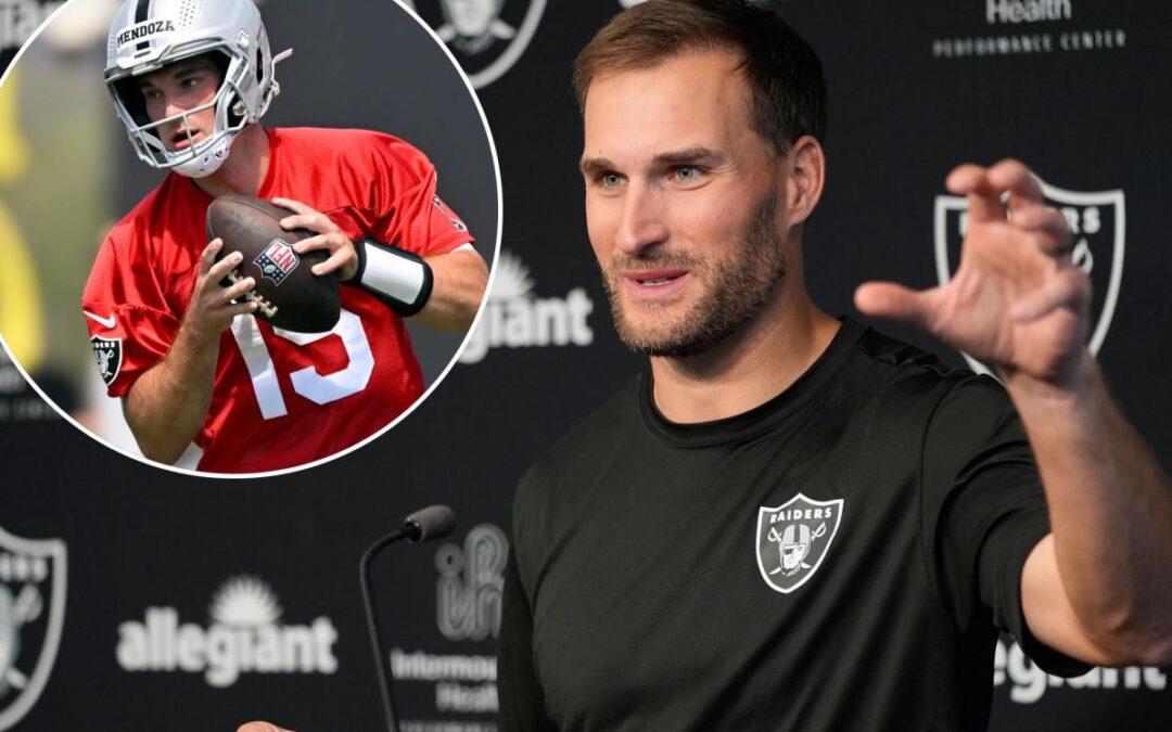 Week 1 NFL starter odds: Kirk Cousins favored over Fernando Mendoza